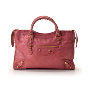 Balenciaga The Giant City lambskin pink